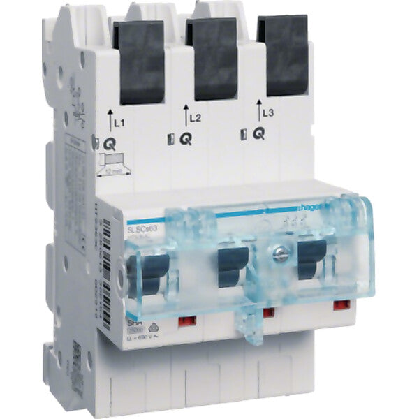 Hager SLS-Schalter 3P Cs-63A Sammelschi HTS363C